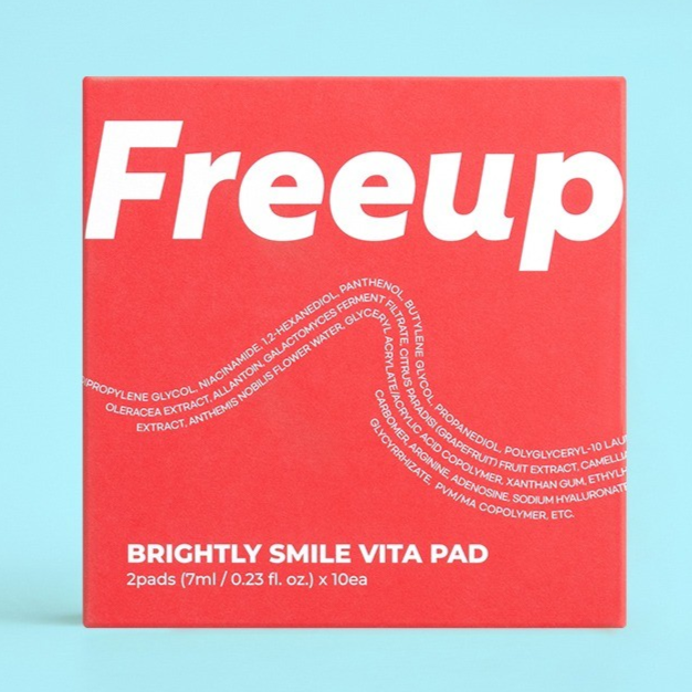 Freeup Brightly Smile Vita Pad 2pads (7ml) x 10pcs