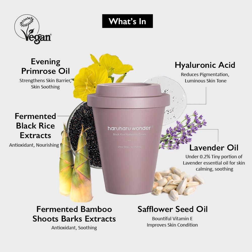 Haruharu Wonder Black Rice Hyaluronic Cream 90ml