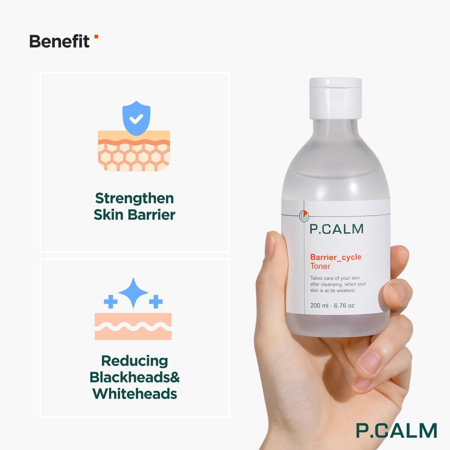 P.CALM Barrier Cycle Toner 200ml