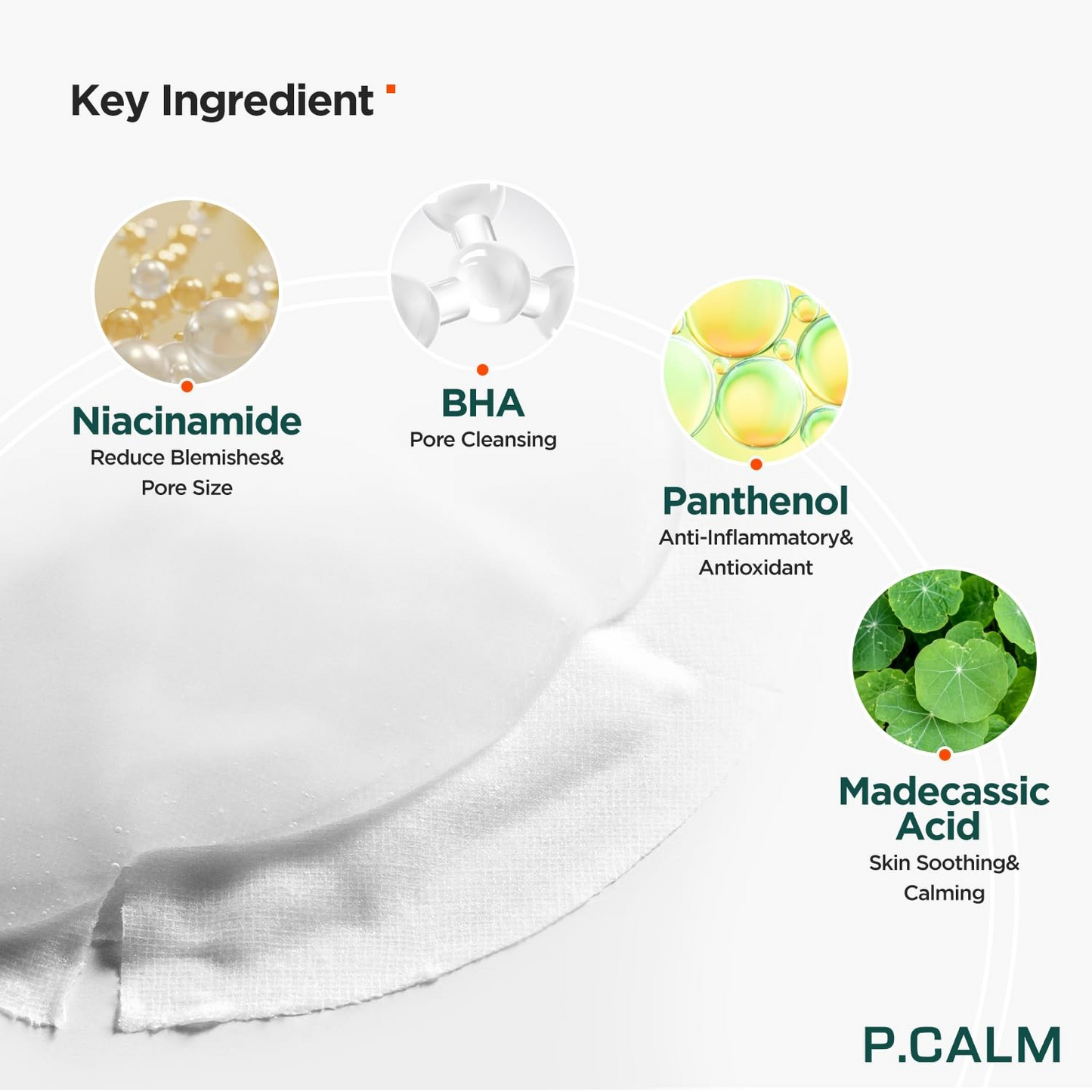 P.CALM UnderPore Mask Pack 10pcs