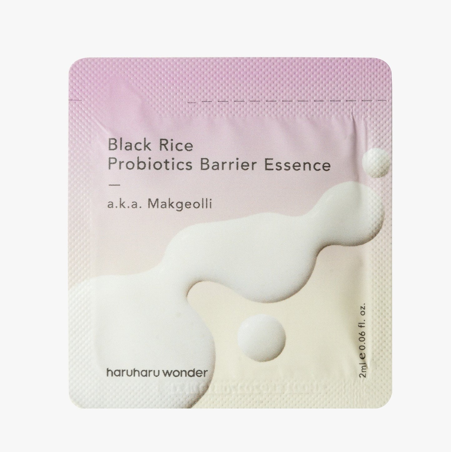 (Sample) Haruharu Wonder Black Rice Probiotics Barrier Essence (2ml)