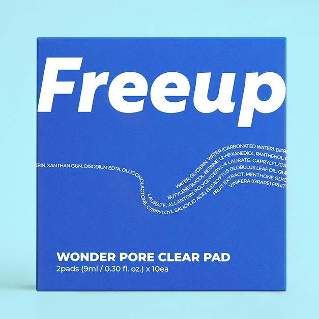 Freeup Wonder Pore Clear Pad 2pads (7ml) x 10pcs