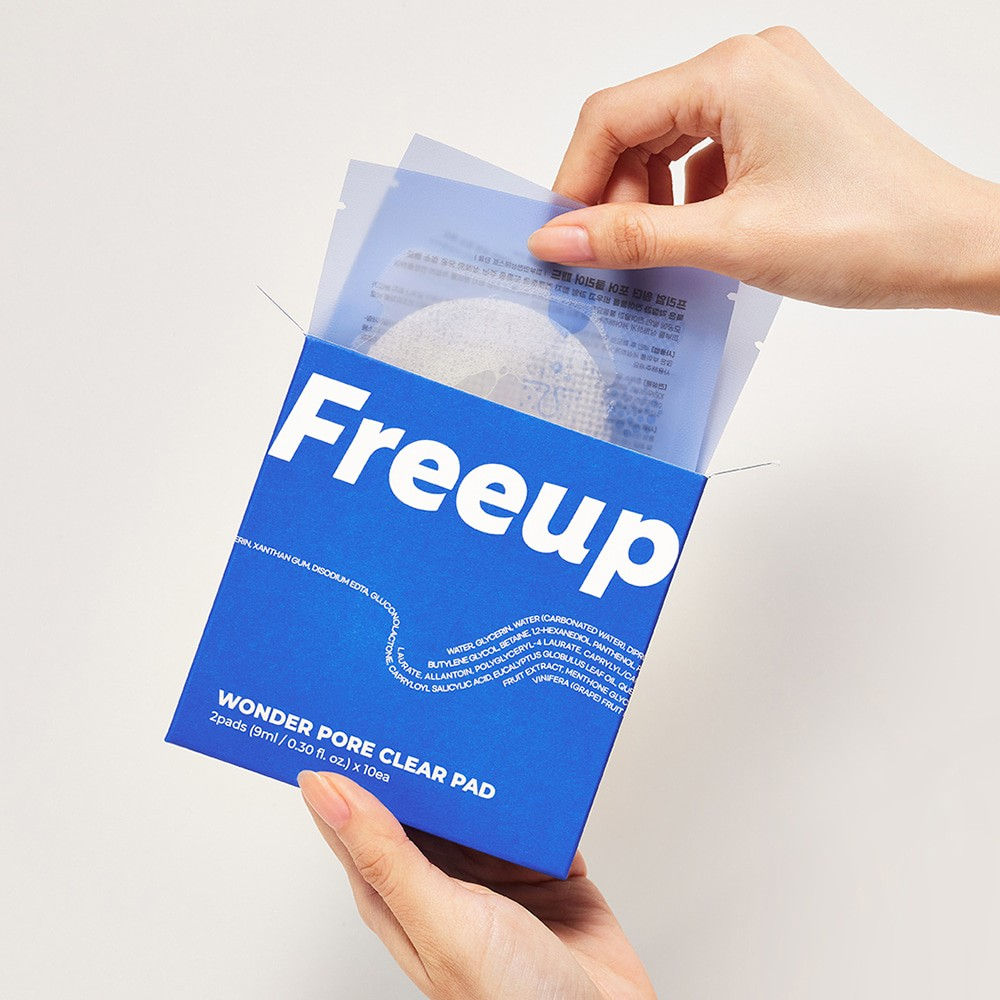 Freeup Wonder Pore Clear Pad 2pads (7ml) x 10pcs