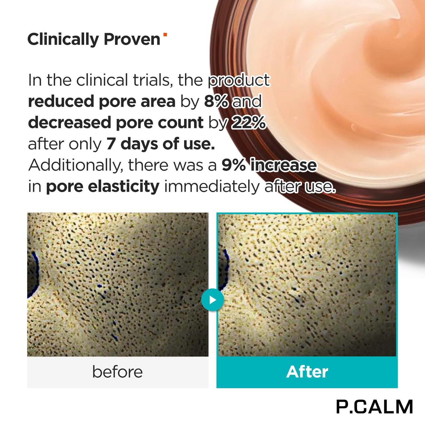P.CALM Retinolagen Ampoule Shot Cream 60ml