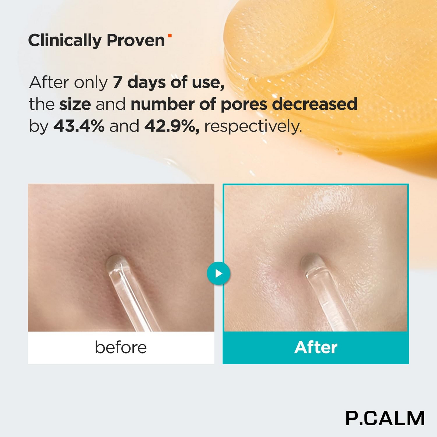 P.CALM Retinolagen Ampoule Pad 60pcs