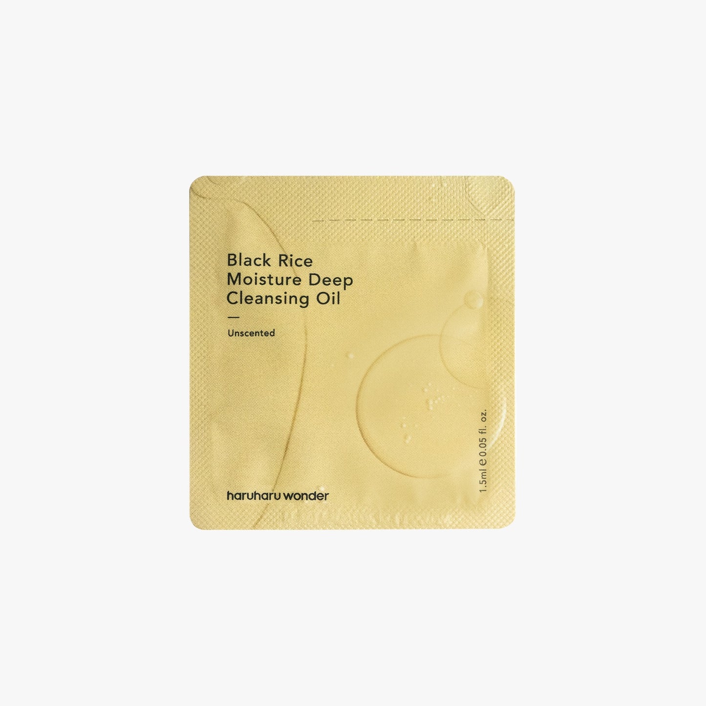 [Sachet] haruharu wonder Black Rice Moisture Deep Cleansing Oil (1.5ml)