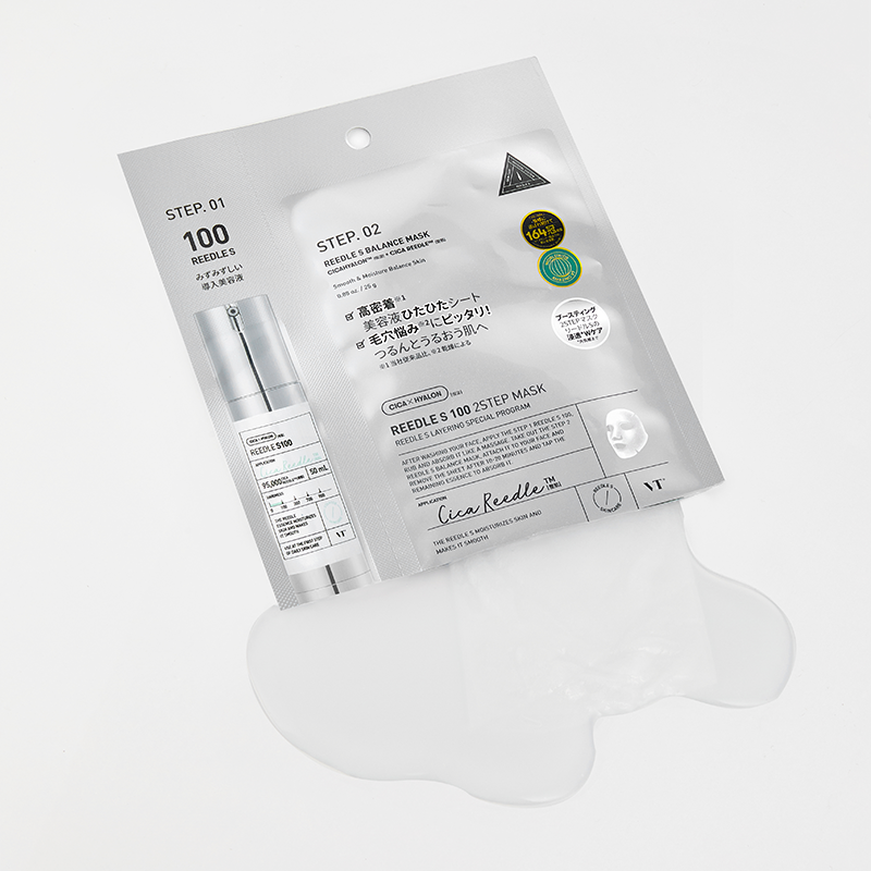 VT Cosmetics Reedle Shot 100 2-Step Mask 1pcs
