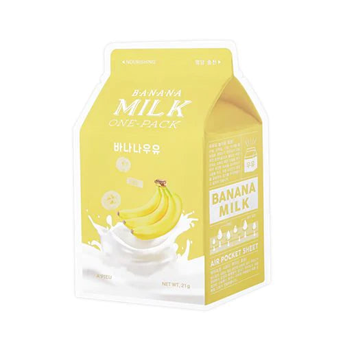 A'pieu Banana Milk One Pack Mask (Nourishing) 21g