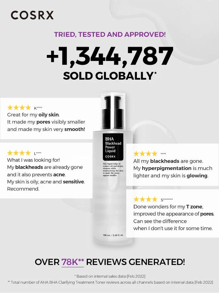 COSRX BHA Blackhead Power Liquid 100ml